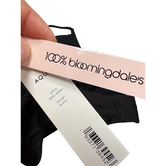 NWT Aqua Swim Women's Sz XS Three-Ring Plunge One Piece Swimsuit - Picture 7 of 9